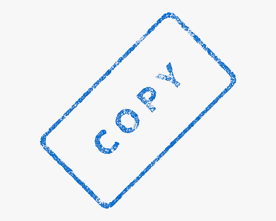 Copy Stamp Watermark, Transparent Clipart