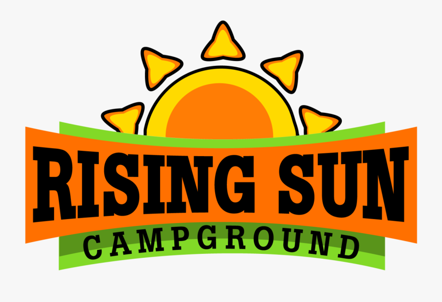 Morning Clipart Rising Sun - Sun Campground Tippecanoe Campsite, Transparent Clipart