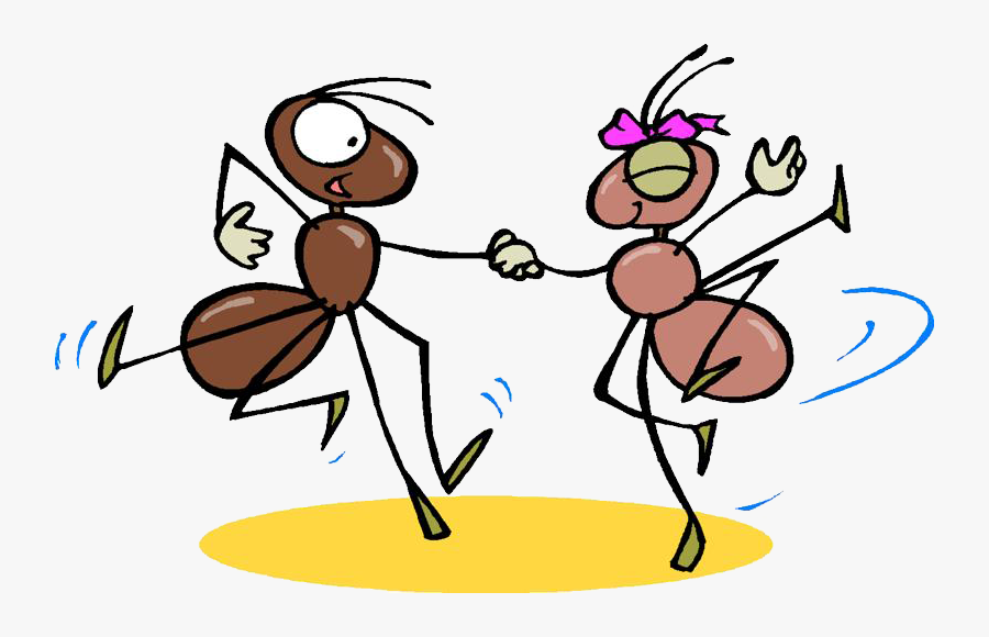 Dancing Ants Clipart , Png Download - Cartoon Ant At Picnic, Transparent Clipart