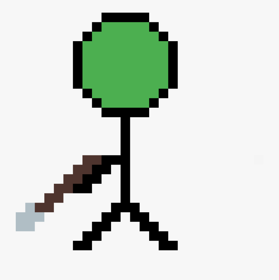 Elite Soldier W Scythe - Cute Christmas Pixel Art, Transparent Clipart