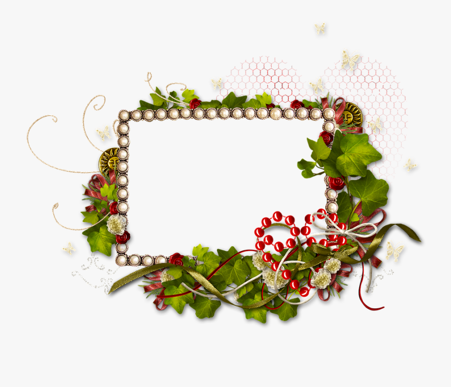 Frame, Photo Frame, Photoshop, Greens, Love, Heart - Picture Frame, Transparent Clipart