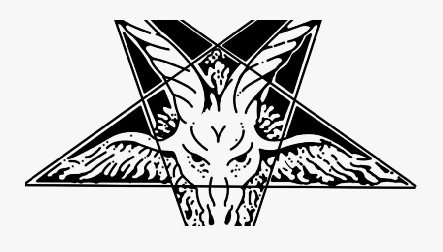 Illuminati Symbol Baphomet Pentagram Eye Of Providence - Pentagram Png, Transparent Clipart