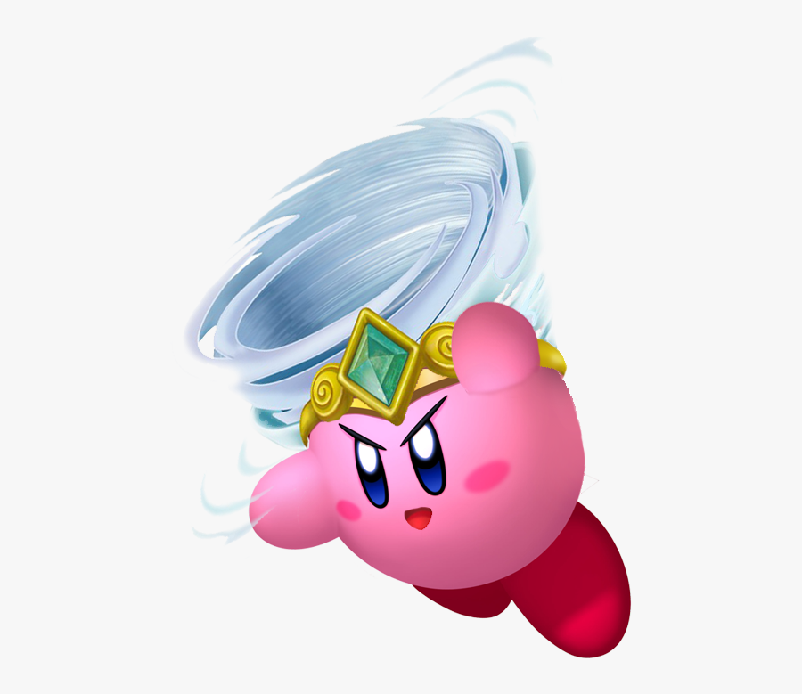 Kirby S Super Smash - Kirby Return To Dreamland Tornado, Transparent Clipart