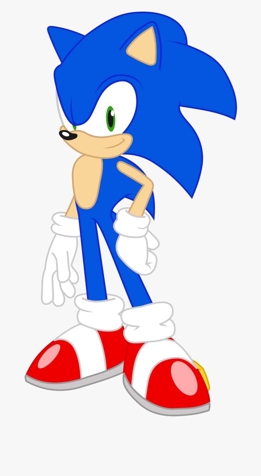 Sonic The Hedgehog - Sonic The Hedgehog Vector, Transparent Clipart