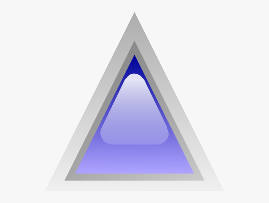 Free Vector Led Triangular 1 Clip Art - Triangular, Transparent Clipart