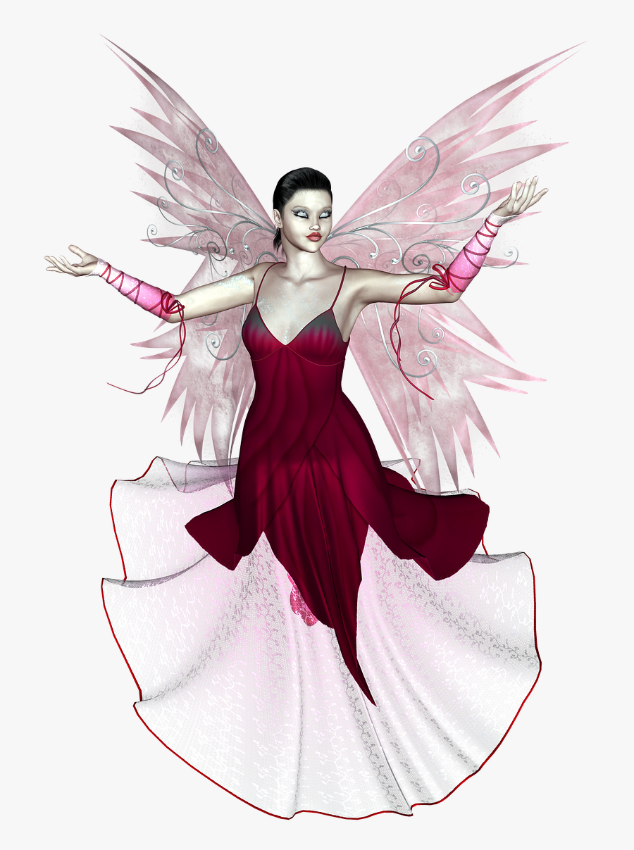3d Png Fairy, Transparent Clipart