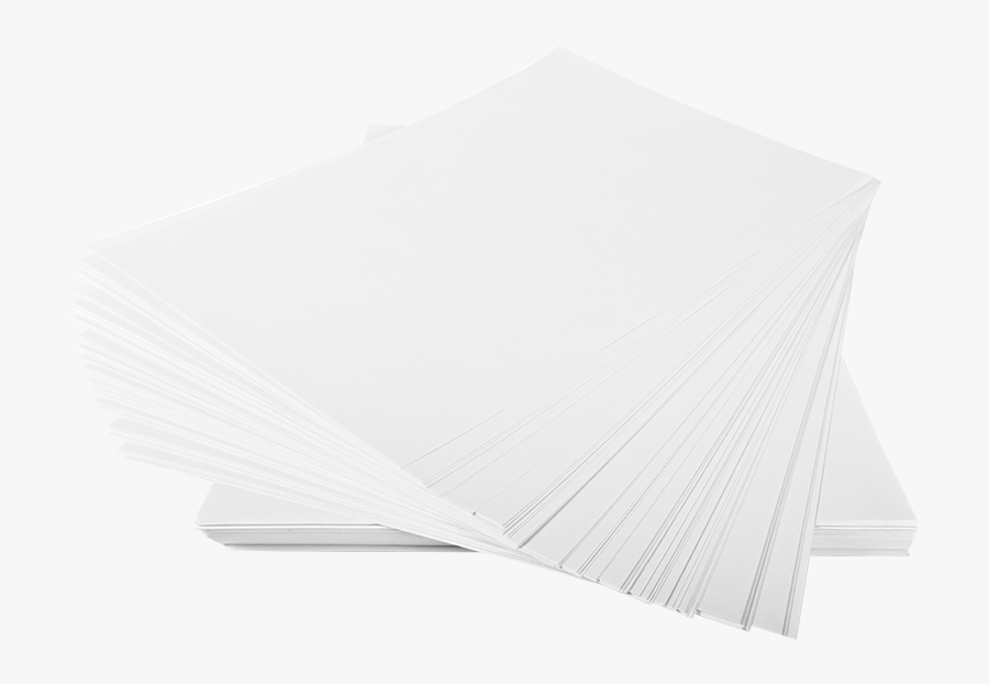 Sheets Of White Paper In A Stack White- - Transparent Background Paper Stack Png, Transparent Clipart
