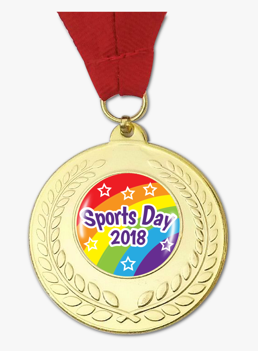 Gold Sports Day - Medal For Sports Day, Transparent Clipart