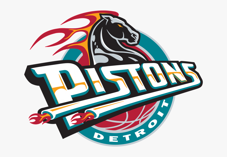 Detroit Pistons 90s Logo Clipart , Png Download - Detroit Pistons Logo 1996, Transparent Clipart