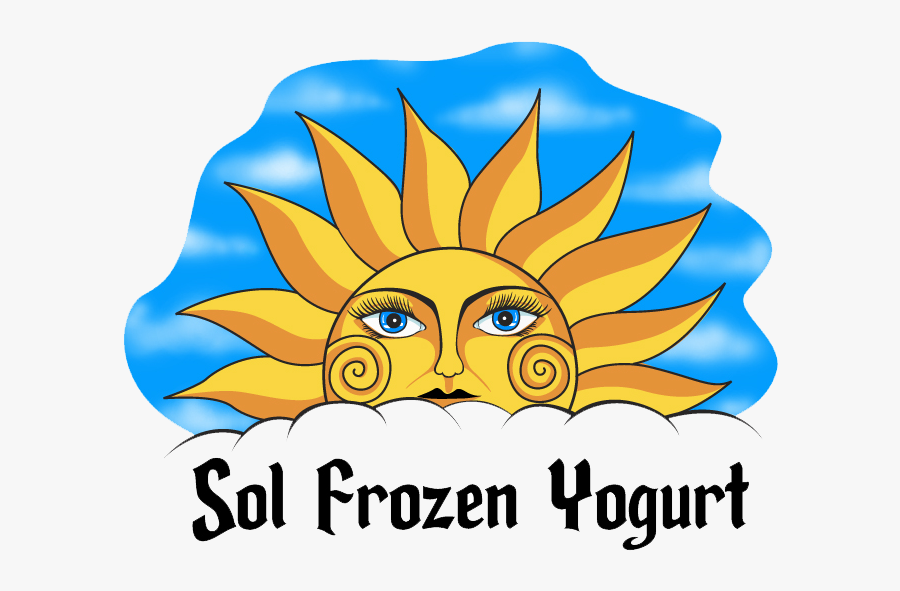 Sol Frozen Yogurt, Transparent Clipart
