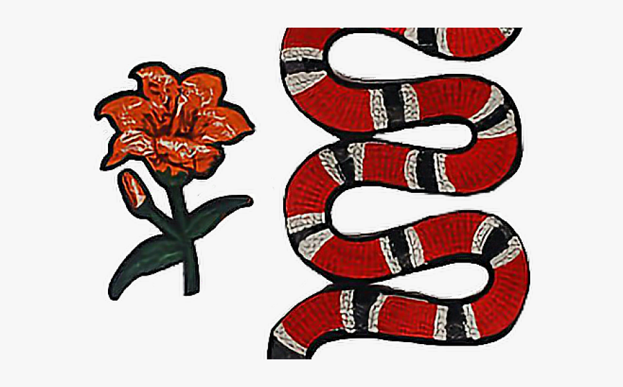 Gucci Clipart Corn Snake - Gucci Snake Png, Transparent Clipart