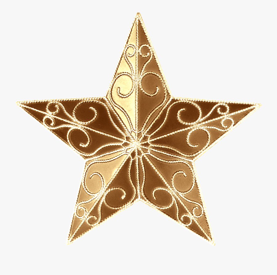 Christmas Tree Christmas Ornament Tree-topper Star - Christmas Tree Star Png, Transparent Clipart
