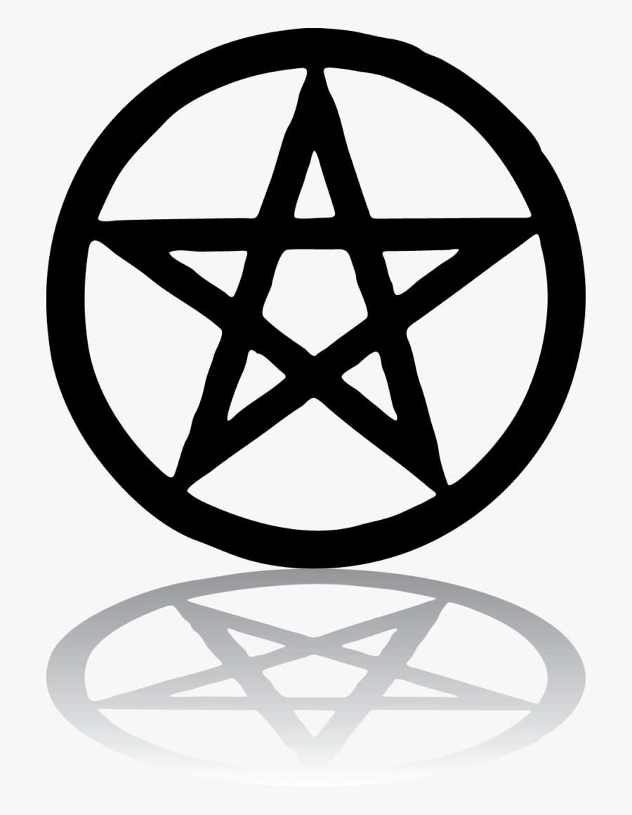 Pentacle Pentagram Wicca Modern Paganism Witchcraft - Green Pentagram, Transparent Clipart