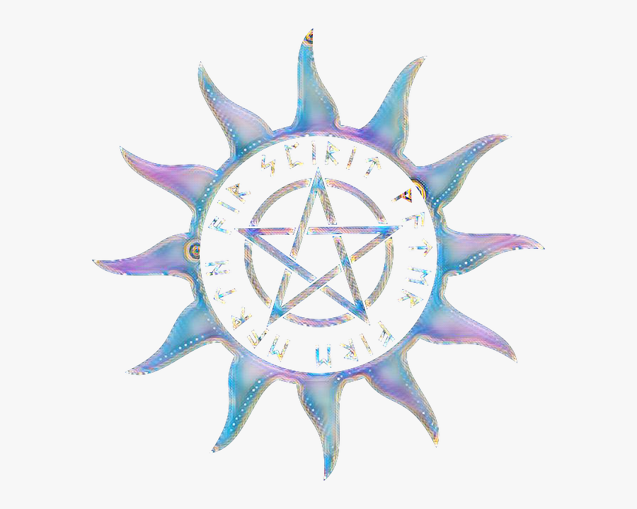 #freetoedit #stickers #sticker #pentagram #pentacle - Wiccan Symbols Png, Transparent Clipart