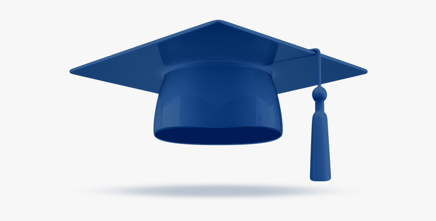 Blue Graduation Cap Png , Free Transparent Clipart - ClipartKey