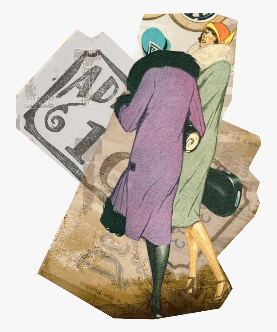 Flappers - Illustration, Transparent Clipart
