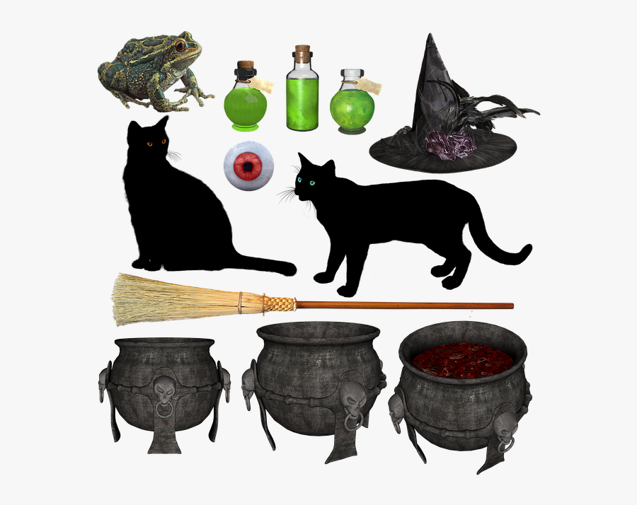 Transparent Witch Cauldron Clipart - Cauldron, Transparent Clipart