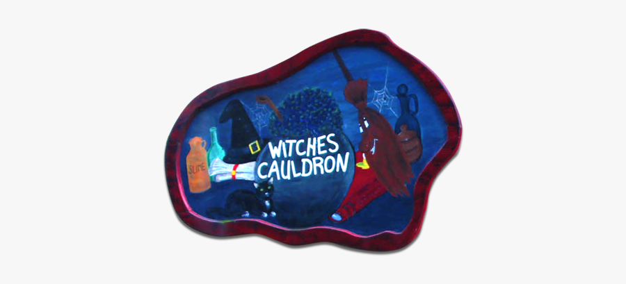 Witches Cauldron - Label, Transparent Clipart