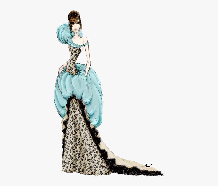 Clipart Fashion Model Png, Transparent Clipart