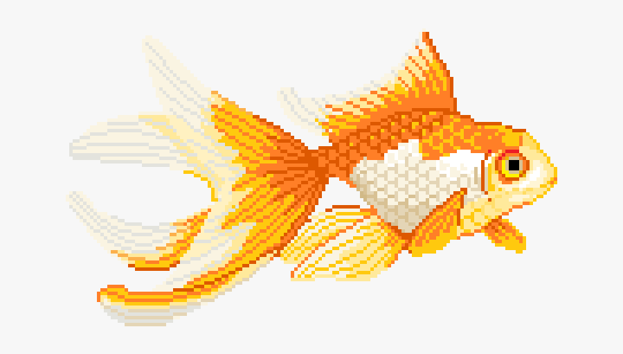 Pixel Pixels Pixelart Aesthetic - Transparent Pixel Art Fish , Free