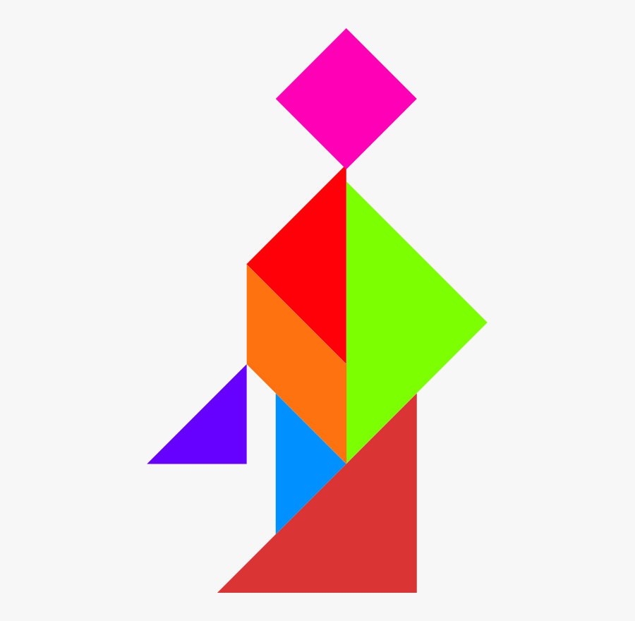 Tangram - Graphic Design, Transparent Clipart