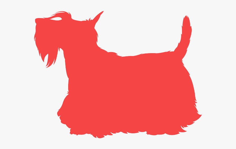 Scottish Terrier Silueta, Transparent Clipart