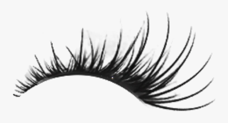 Free Download Pink Lashes Clipart Eyelash Extensions - Right Lashes Transparent Background, Transparent Clipart