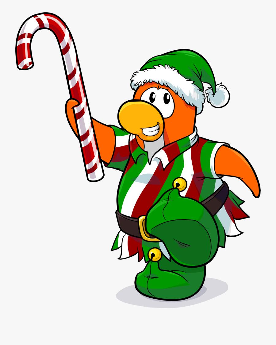 Elf Clipart Forest - Club Penguin Navidad Png, Transparent Clipart