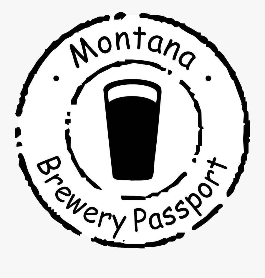 Montana Brewery Passport, Transparent Clipart