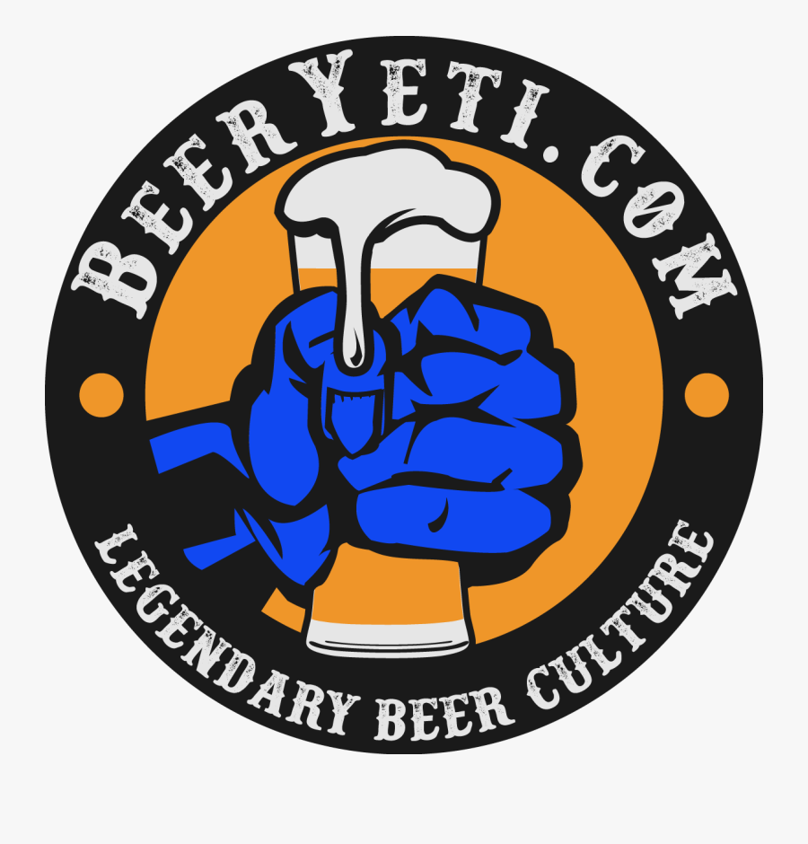 A Picture Of The Beer Yeti Logo From The Craft Beer - Illustration, Transparent Clipart