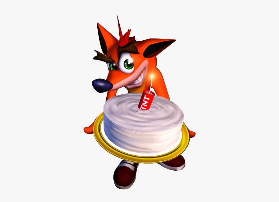 Crash Bandicoot Happy Birthday, Transparent Clipart