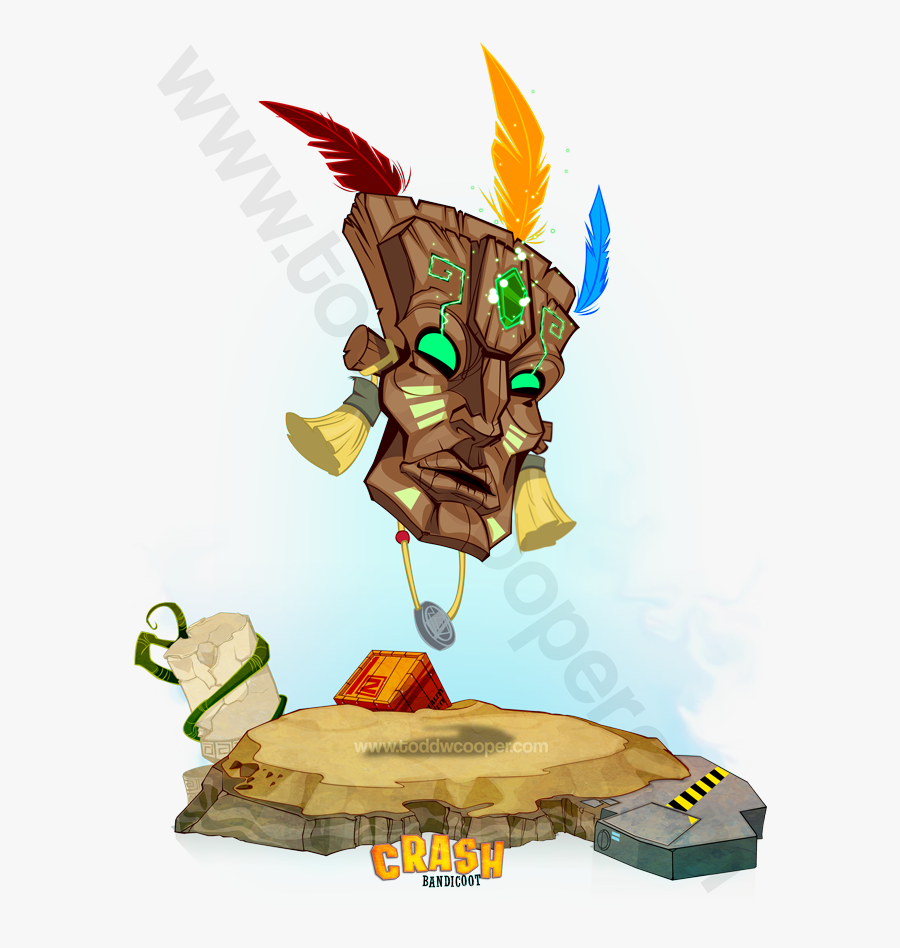 Transparent Crash Bandicoot Head Png - Crash Bandicoot Ripper Roo Realistic, Transparent Clipart