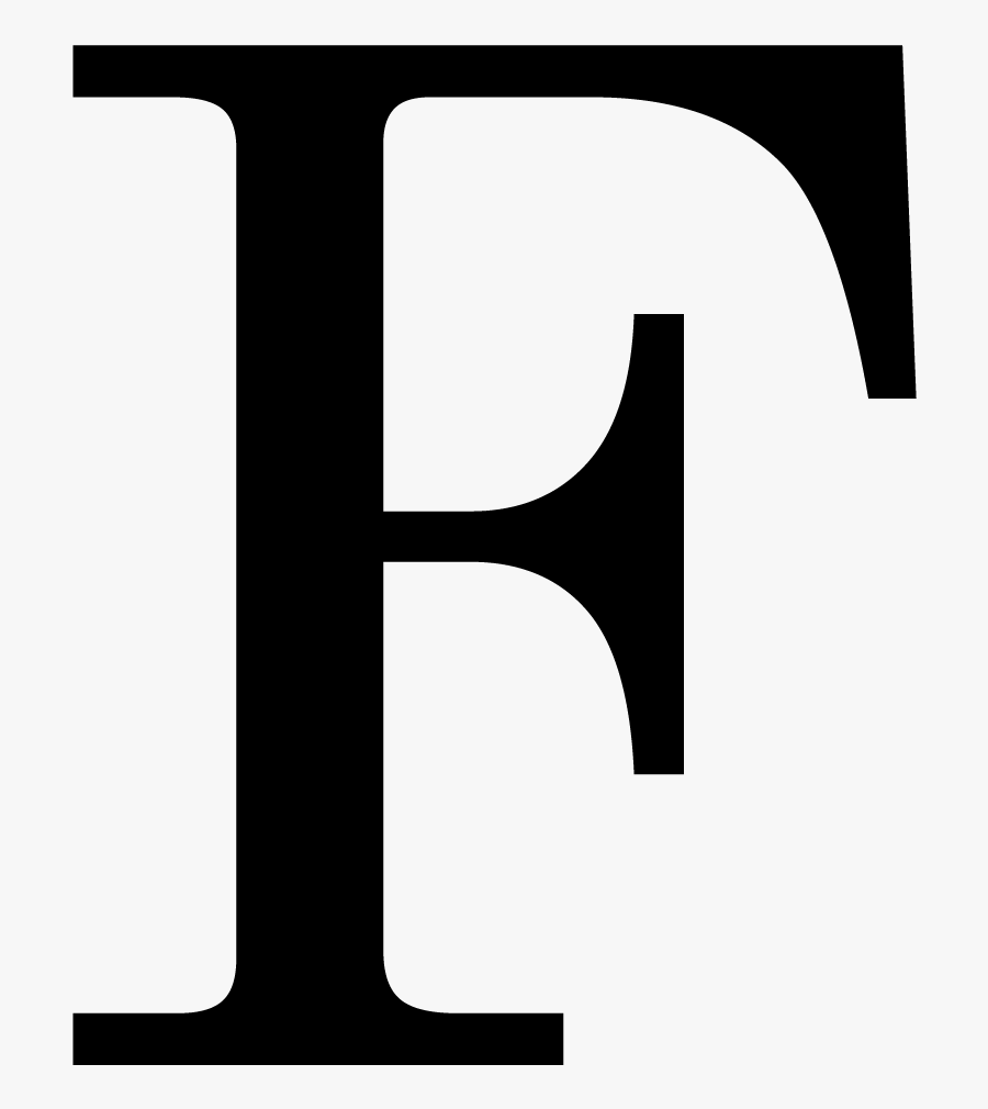 Letter F Png - F Times New Roman Transparent, Transparent Clipart