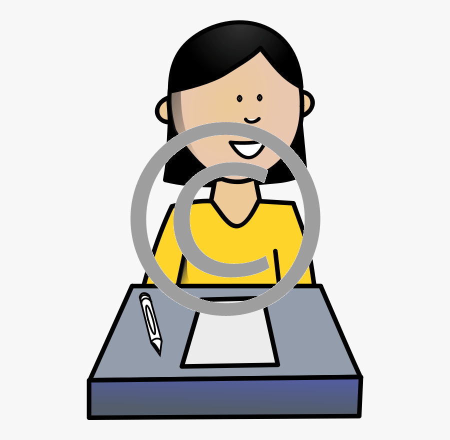 Transparent Cartoon Desk Png - Easy Student Drawing, Transparent Clipart