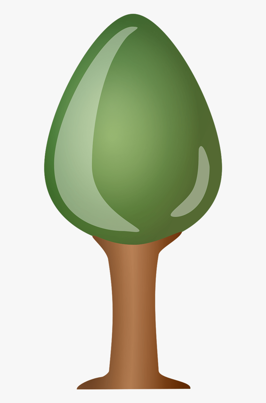 Tree Pine Clipart - รูป การ์ตูน พืช Png, Transparent Clipart