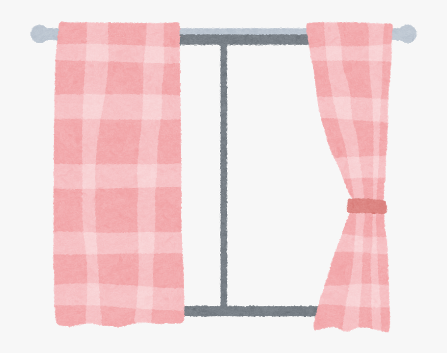 Transparent Stage Curtains Clipart - カーテン イラスト や, Transparent Clipart