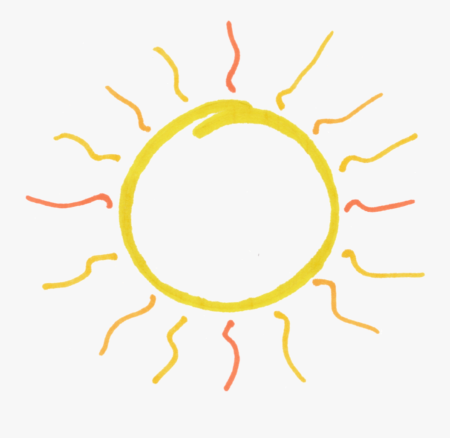Sun07b - Cartoon Sun, Transparent Clipart