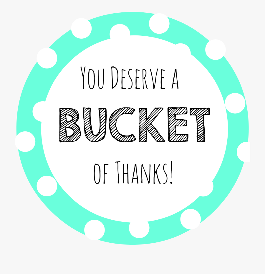 Volunteering Clipart Teacher Aide - Thank You Gifts Ideas Bucket, Transparent Clipart