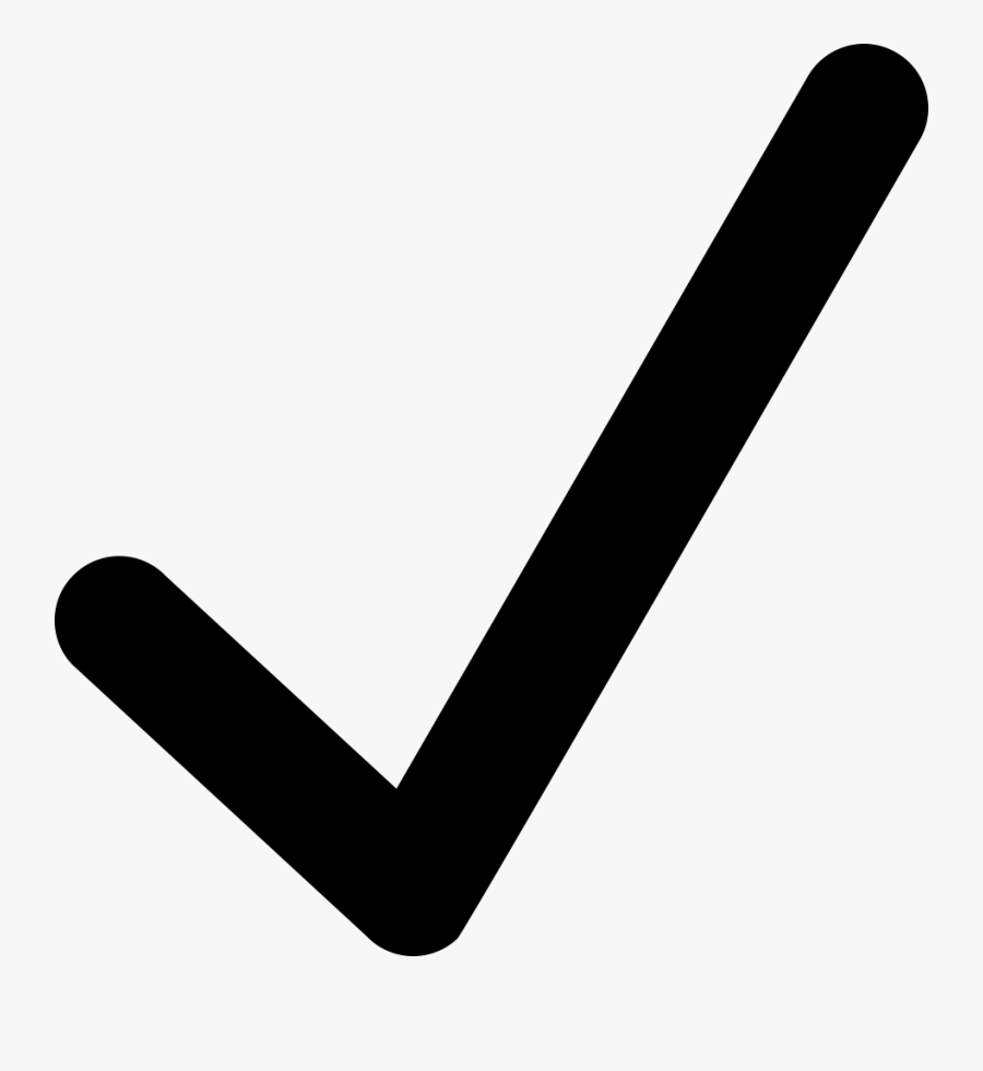 Confirm Acceptance Rejection - Checkmark, Transparent Clipart