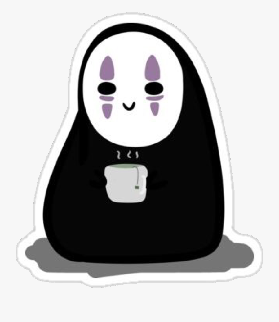 #spiritedaway #totoro #totorolove #noface #animation - Stickers Ghibli No Face, Transparent Clipart