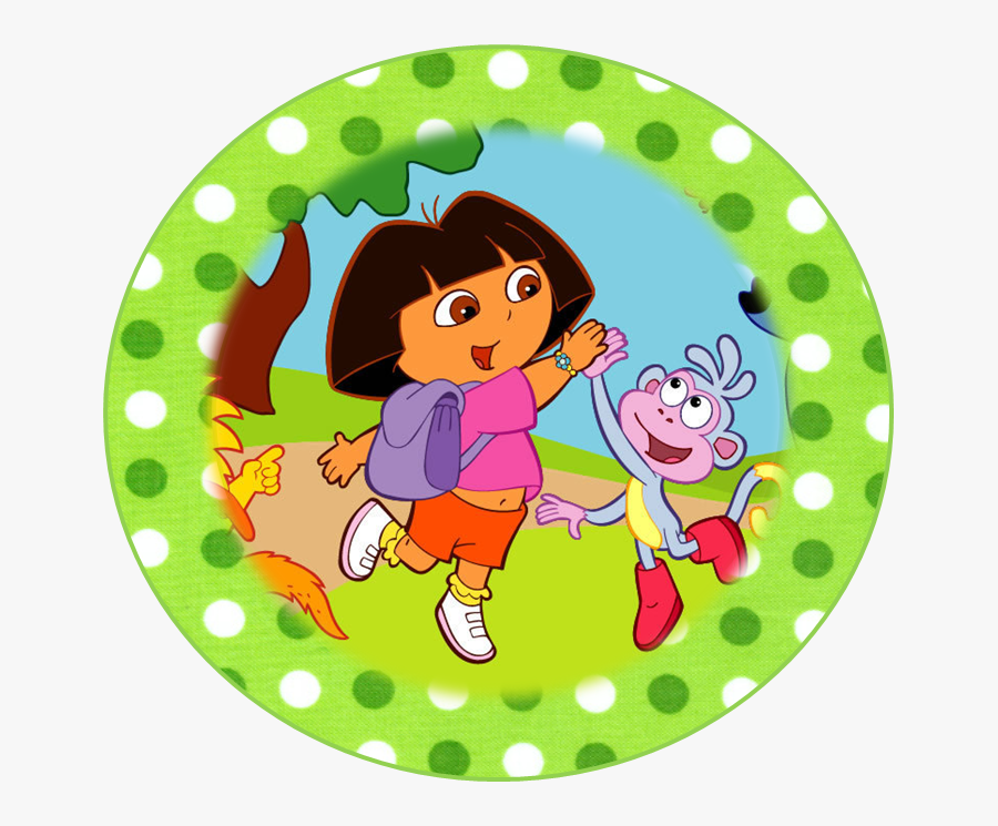 Dora The Explorer Circle , Free Transparent Clipart - ClipartKey