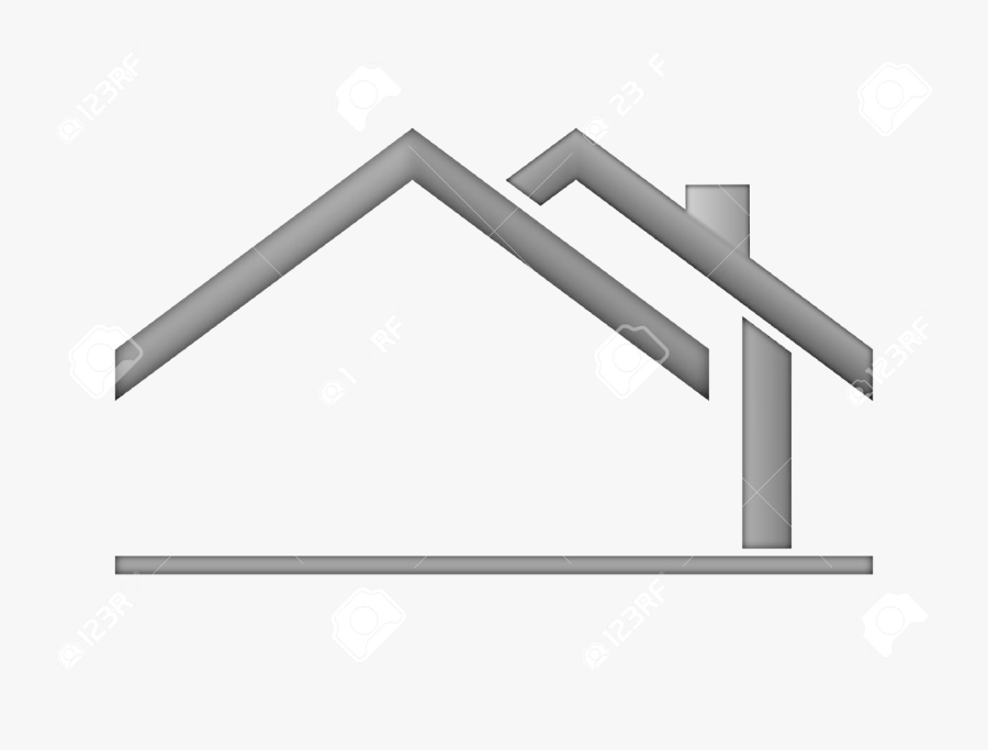 Roof House Cliparts Transparent Png - House Roof Logo, Transparent Clipart