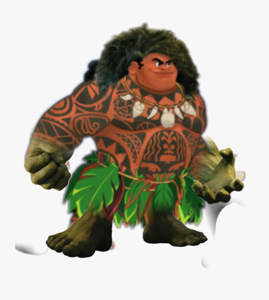 #hulk #maui #moana #disneyinfinitywar - Disney Heroes Battle Mode Maui, Transparent Clipart