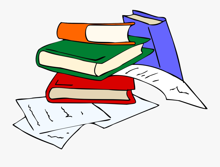 Related Image - Papers And Books Clip Art, Transparent Clipart
