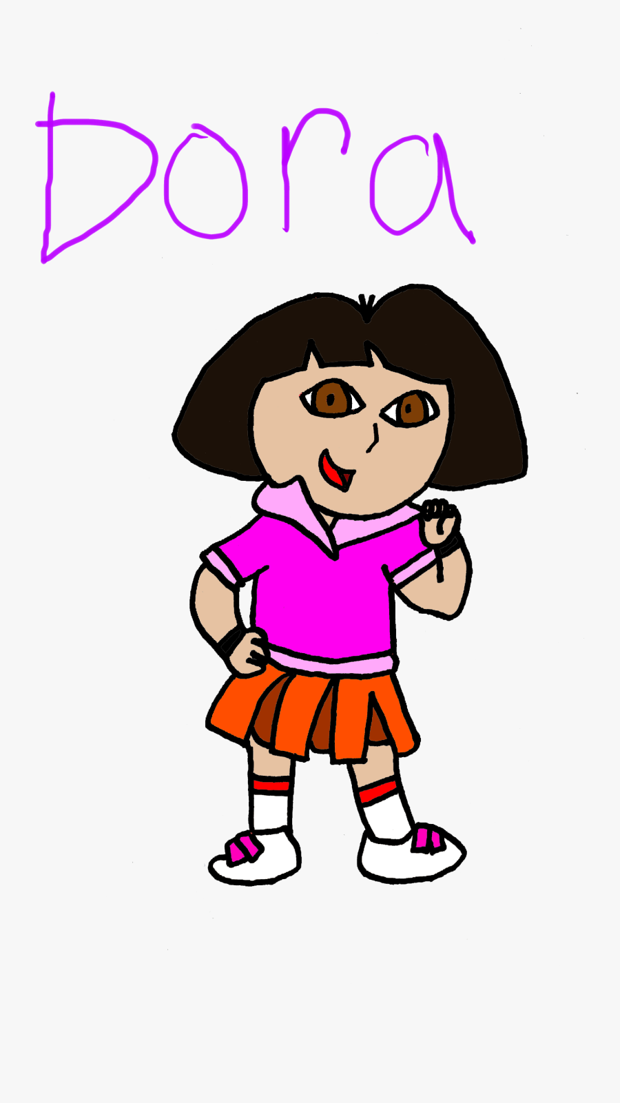 Dora - Dora The Explorer Transparent Hd, Transparent Clipart