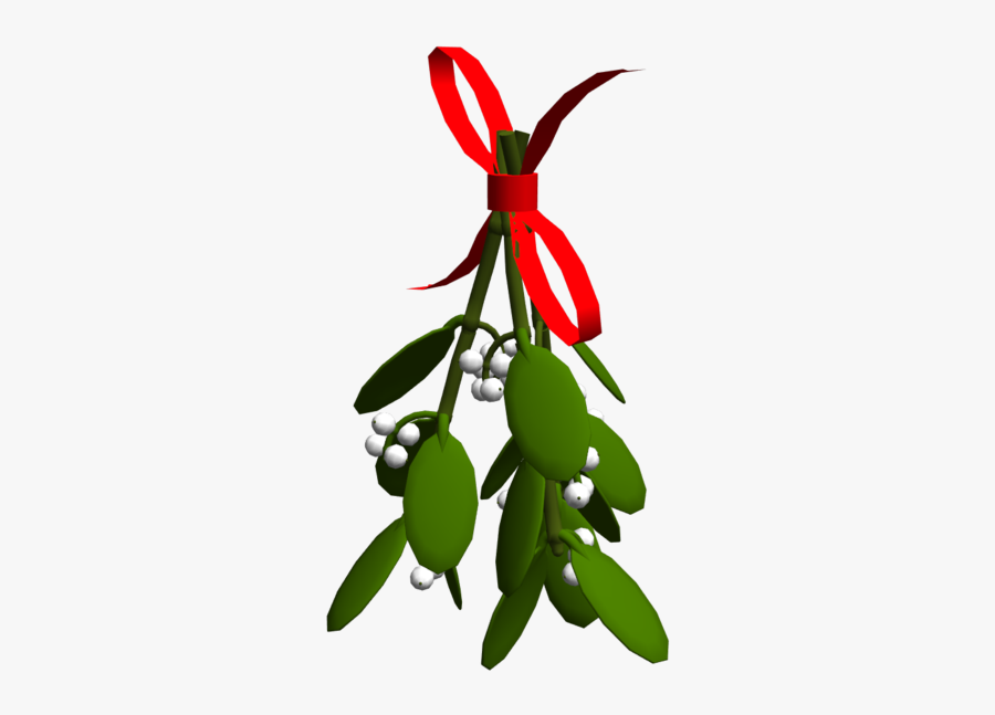 Mmd Accessory Download By - Mistletoe With String Png, Transparent Clipart