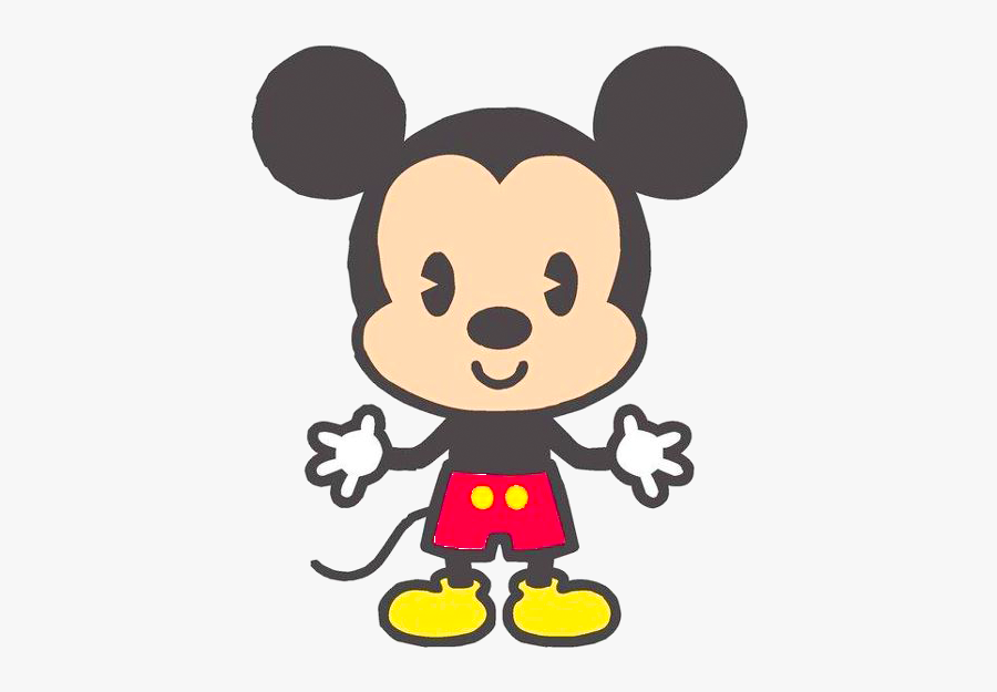 Mickey - Cute Cartoon Mickey Mouse, Transparent Clipart