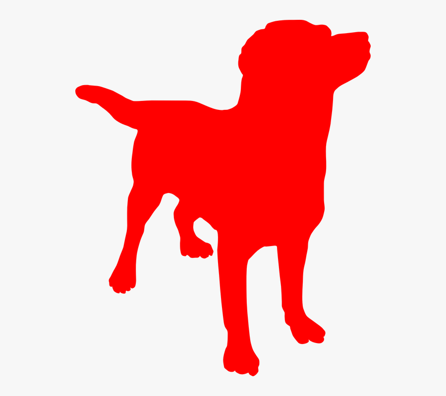 Clip Art Red Dog Clipart - Red Dog Silhouette Png , Free Transparent ...