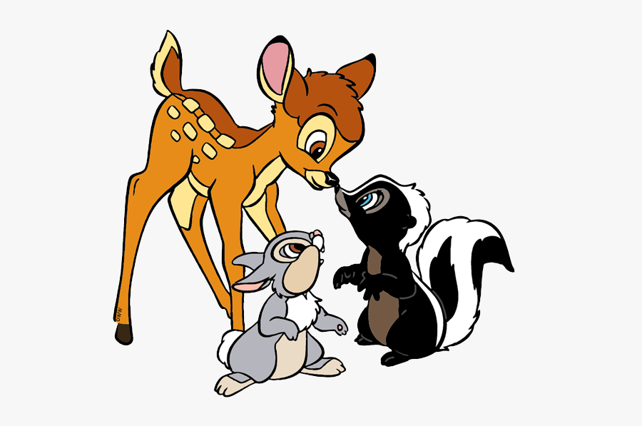 Disney Bambi And Friends, Transparent Clipart