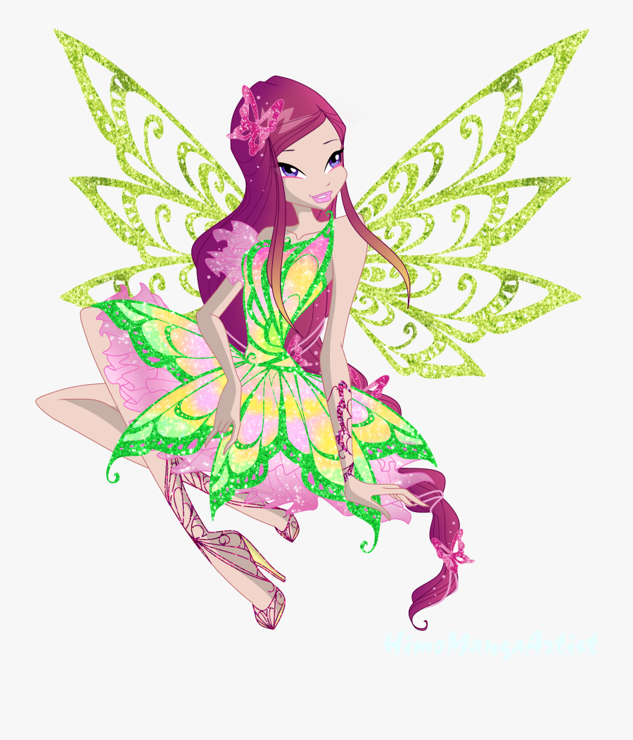 Winx Club Dress Up Games Apk - Winx Club Roxy Butterflix, Transparent Clipart